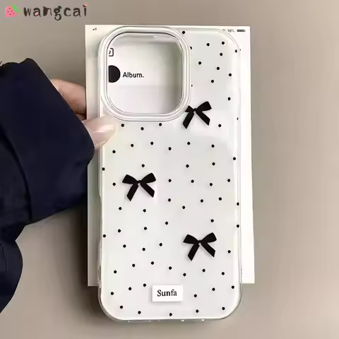 Elegant Bow Phone Case For iQOO Z10 Z10X Z9 Turbo Pro Plus Z9X Z9S Z8 Z8X Z7 Z7i Z7X Z6 Lite Z5X Z3 