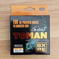 FREE SHIP MAX Dây câu cá MEGABARRA Giant TOMAN 8X 100m 150m