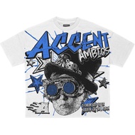 AccentAmbios Boxy Tshirt Heavyweight 235gsm - White - Official Merchandise