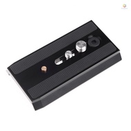 501PL Sliding Quick Release Plate 1/4"-20 & 3/8" Screws for Manfrotto 501HDV 503HDV 701HDV MH055M0-Q