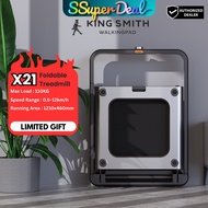 (limited gift)Kingsmith X21 Foldable Smart Double Walking Pad Treadmill (2024)