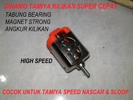 DINAMO SETAN KILIKAN TAMIYA MINI 4 WD SUPER CEPAT TABUNG BEARING dan MAGNET STRONG(SELAMA MASIH TAMP