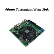 ITX Motherboard AMD R5 5625U/R7 5825U/5800H 2*DDR4 3*M.2 2280 8*SATA3 2*2.5G LAN 2*HDMI Heat Sink fo