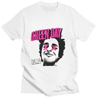 2025 NEW Hip Hop T Shirt Back Green Day Saviors Band Graphic Printing B5GF