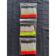 10 cm Skinny Stem Peacock Feather Buoy / Stick Peacock Feather Buoy