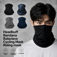 Head Scarf Half Face Ice Silk Cooling Neck Gaiter Tube Scarf Face Mask Cover Motorcycle Cycling Penu