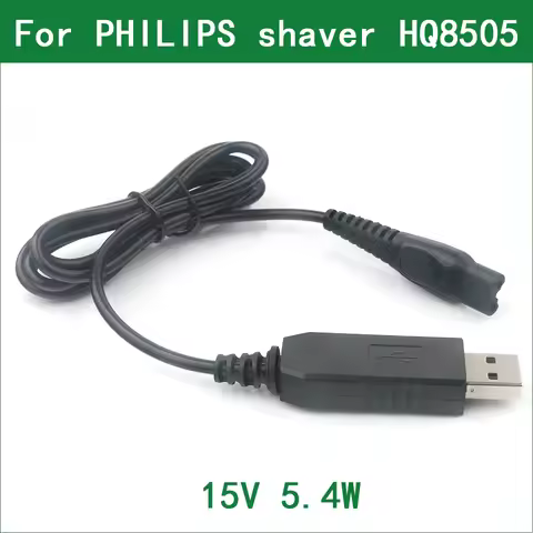 5V To 15V USB Power Adapter Charger Cord for Philips Hair Clipper HC3410 15 HC3418 15 HC5440 80 HC74