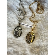 [PREMIUM] JESUS PENDANT NECKLACE OVAL MODEL