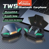 Black G11 Earbuds TWS Wireless Earphone Gamer Bluetooth Sports Noise Reduction Headphone With Microp