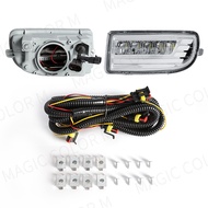 ไฟตัดหมอกสำหรับ LED Toyota Land Cruiser UZJ100 LC100 100 FZJ10 1998-2008รถโคมไฟขับขี่กลางวัน DRL สัญ