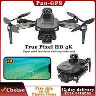 P20 Brushless Drone with Camera 4K Professional Aerial Photography Drone GPS Positioning Laser Obstacle Avoidance RC Aircraft