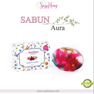 SABUN AURA| WAJAH BERSERI | NATURAL | SIHAT | AURA 7 BUNGA | MANDI BUNGA | ANAK DARA | WAJAH KUSAM |