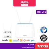 Tenda 4G09 4G LTE Advanced AC1200 Portable Wireless WiFi Modem Router