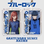 GANTUNGAN Blue LOCK Anime Keychain/BLUE LOCK Anime Keychain/Anime Keychain/BLUE LOCK