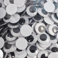 Black White Round Movable Eyes 22mm Eyes/1,000pcs Muppet Eyes-6694