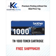 TN-1000 ORIGINAL TONER CARTRIDGE / TN1000 ORIGINAL TONER CARTRIDGE