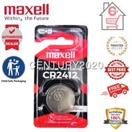 MAXELL CR2412 Lithium Battery Quality Coin Cell Watch Electronic 1pcs