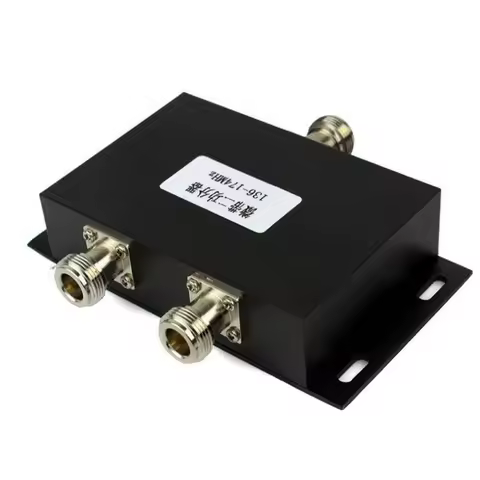 ZIZI 2 Way VHF 136-174Mhz Antenna Power Divider Splitter For Radio Repeater Power