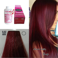 Matrix SoColor 6.62 red violet Pewarna Rambut + oxidant 135 ml
