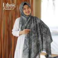 Hijab Jilbab Jumbo Syar'i Voal Premium 140 x 140 cm motif Ethnic