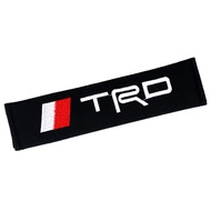 Sieece สำหรับ TRD ที่หุ้มเข็มขัดนิรภัย ปลอกหุ้มเข็มขัดนิรภัย ฝ้าย ปลอกเข็มขัดนิรภัย ปลอกหุ้มสายเข็มข