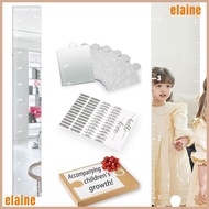 ELAINE Growth Chart Mirror, Height Measuring Mirror 3 in 1 Growth Chart Mirror for Wall, Gifts Growt