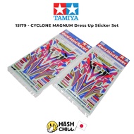 Tamiya 15179-CYCLONE MAGNUM Dress Up Sticker Set