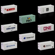 3pcs HO Scale 20ft 1:87 Hi-Cube Refrigerator 20' Reefer Container C8727 Railway Modeling