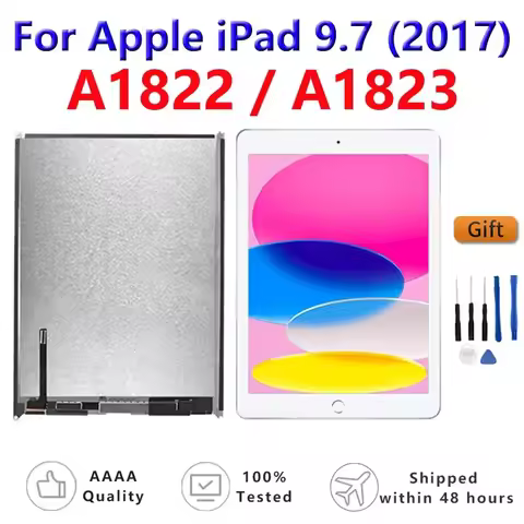 LCD Touch Screen For Apple iPad 5 5th Gen A1822 A1823 iPad 9.7 2017 Assembly Digitizer Front Glass D