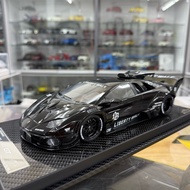 VIP Model 1:18 Diecast Lamborghini Murcielago GT EVO Black Vehicle Model Car Collection Limited Edit