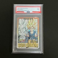 評分卡 Dragon ball GT 龍珠 本彈 28 小悟空 雙面閃 未開 PSA 7