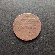 Koin Nederlandsch Indie 1 Cent Duit 1836 V | Uang Kuno Willem 1 TP866