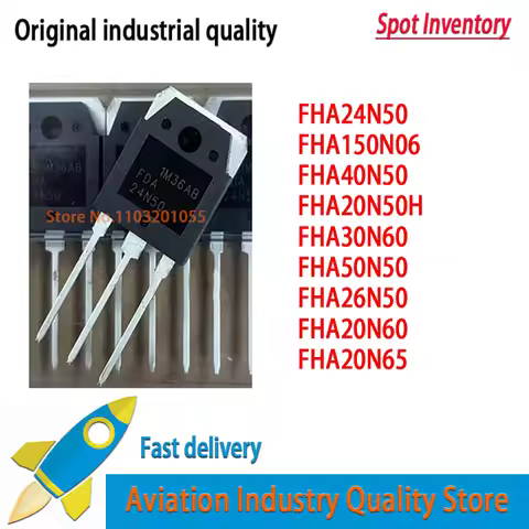 10PCS/LOT FHA24N50 FHA150N06 FHA40N50 FHA20N50H FHA30N60 FHA50N50 FHA26N50 FHA20N60 FHA20N65 TO3P TO