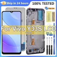 6.58" For VIVO Y33s V2109 LCD Display Touch Screen Digitizer Assembly Replacement For VIVO Y33s Disp