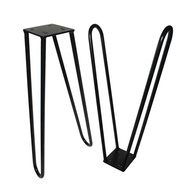 2pcs 40cm Metal Table Legs Feet for Furniture Iron Dining Coffee Tables Leg Foot Skateboard Desk Leg