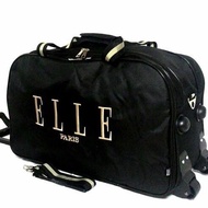 HITAM Elle TROLLY Clothing BAG/ELLE Black TROLLY TRAVEL BAG