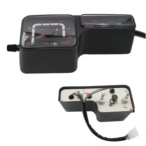 For Honda XR/CRM/BAJA 250 Speedometer/Kilometer Gauge Tachometer Assembly W/ Turn Light/Headlight In