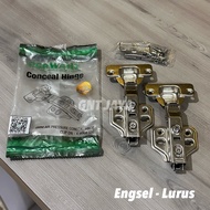 Ecoware stainless steel hydraulic hinges