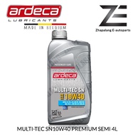 ARDECA MULTI-TEC+ B4 SN 10W40 SEMI SYNTHETIC ENGINE OIL 4L