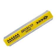 HOSCO Compact Fret Crown File for Medium Fret, Stainless Steel H-FF2HC