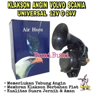 Complete Automatic Volvo Scania Model Snail Trumpet Air Horn for 12 Volt Cars & 24 Volt Trucks High 