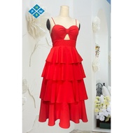 Red Beach Maxi Dress