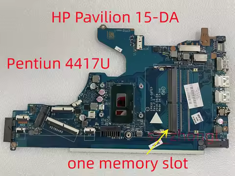 EPK50 LA-G07EP/G07DP For HP Pavilion 15-DA 250 G7 Laptop Motherboard UMA with DDR4 Pentium 4417UI3 I