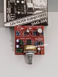 KIT FILTER SUBWOOFER 12V POTENSIO 1 DMS 504