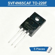5pcs SVF4N65CAF TO-220F 4A/650V N-channel MOSFET Transistor New Original