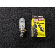 APIDO SUPER LIGHT HEADLAMP LIGHT BULB LED H4/CUB