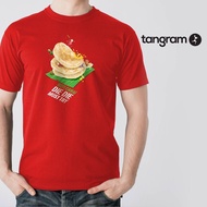 Die Die Must Try - Roti Canai - Tangram 3D Max 100% Microfiber with Anti Bacterial & Anti Odor Techn
