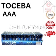 TOCEBA AAA Battery Super Heavy Duty R03 AAA Batteries 60pcs
