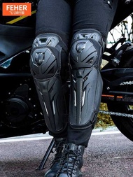 FEHER FEHER Motorcycle Knee Pads Men Women Cycling Protective Gear CE2 Class Full Set Motorcycle Elb