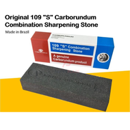 6 Inches 109S 100Percent Original Brazil S Combination Sharpening Stone Genuine Carborundum Sharpene